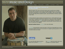 Tablet Screenshot of jdvmusic.com